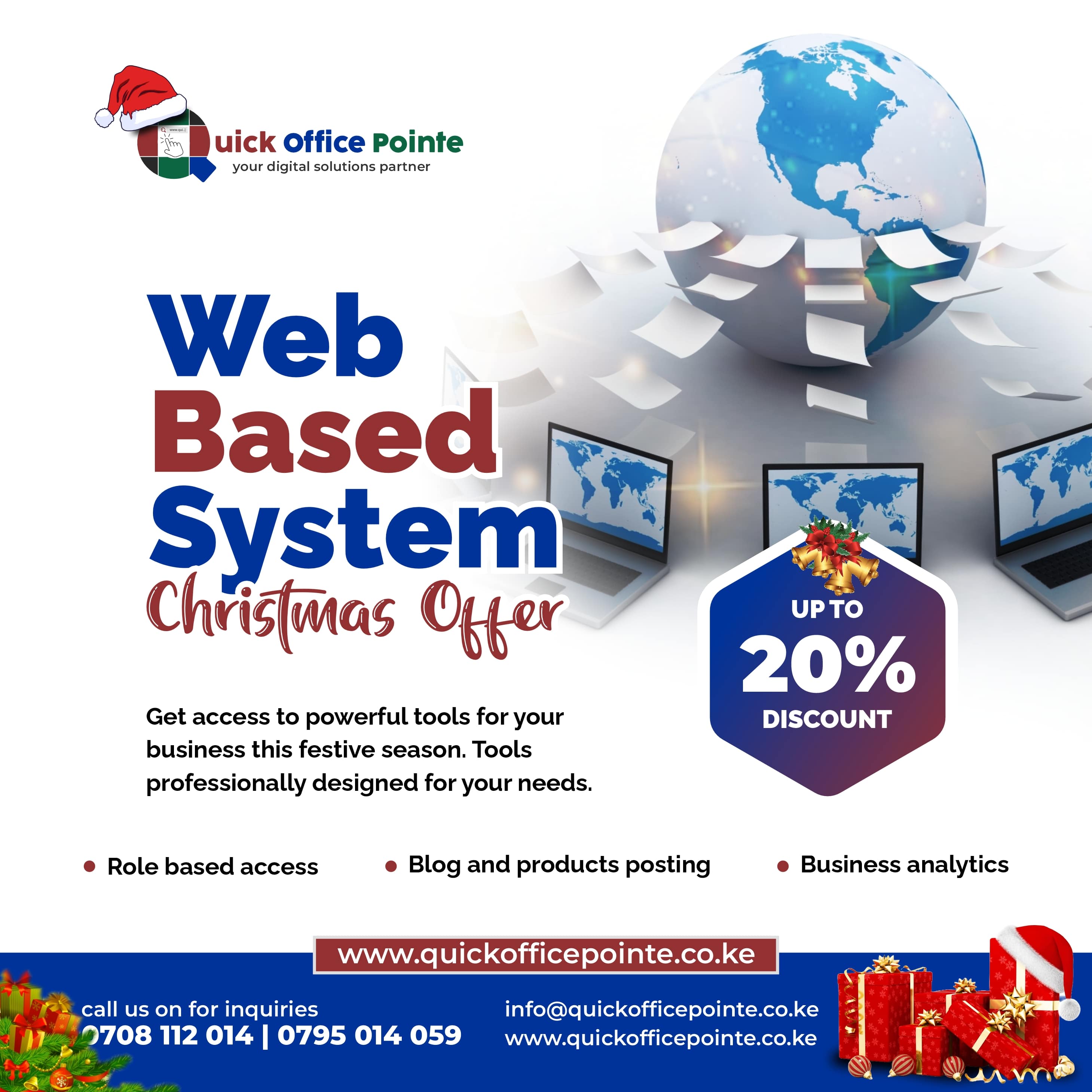 Unlock Your Business Potential: Why You Need a Website, System, and Analytics This Christmas